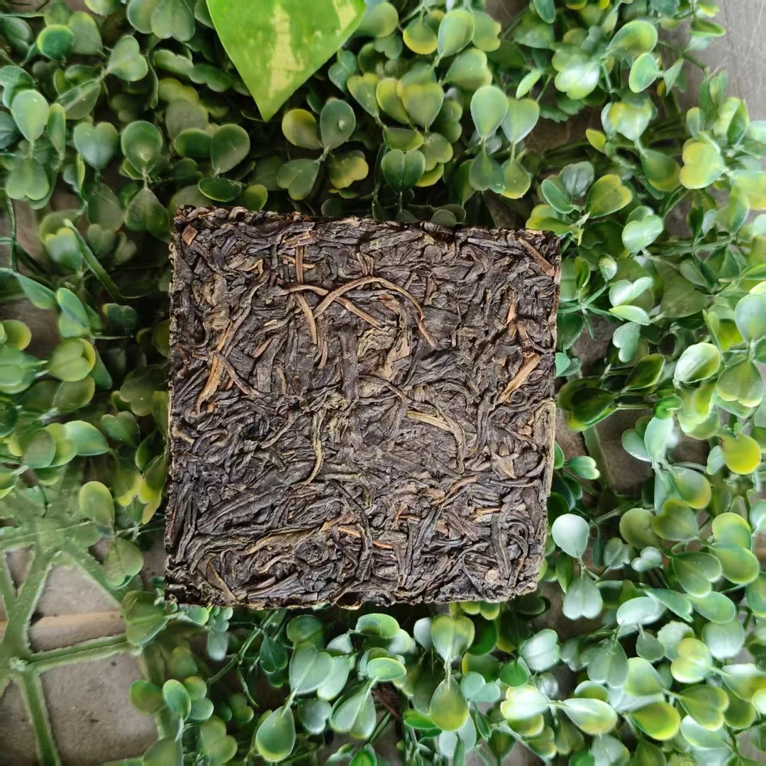 雨腾古茶 ”西WM瑶池S晶G 万N仙RJ"万N人X黄Q紫芽200g/砖 生（6月6）