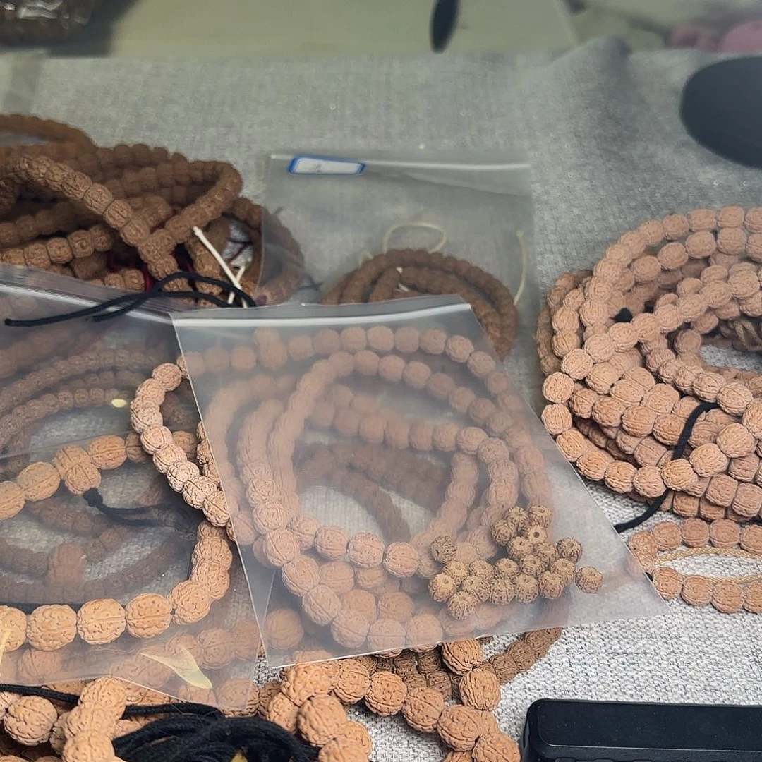 糖***骨吊坠金刚菩提盘龙