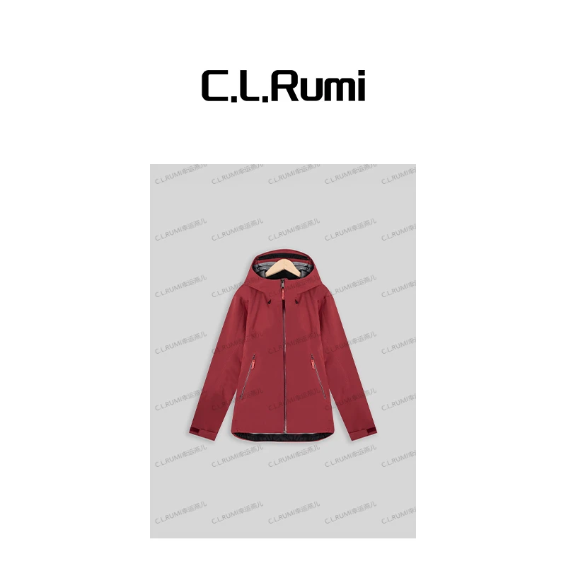 【Rumi精选】“安可拉”25春时尚休闲女士连帽户外外套上衣6489wt