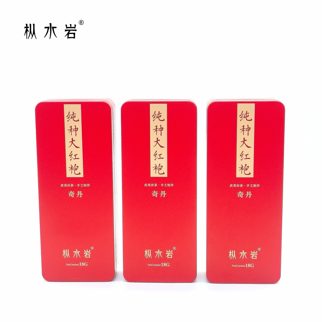 枞水岩纯种大红袍奇丹 武夷岩茶名岩产区乌龙茶18g*3盒