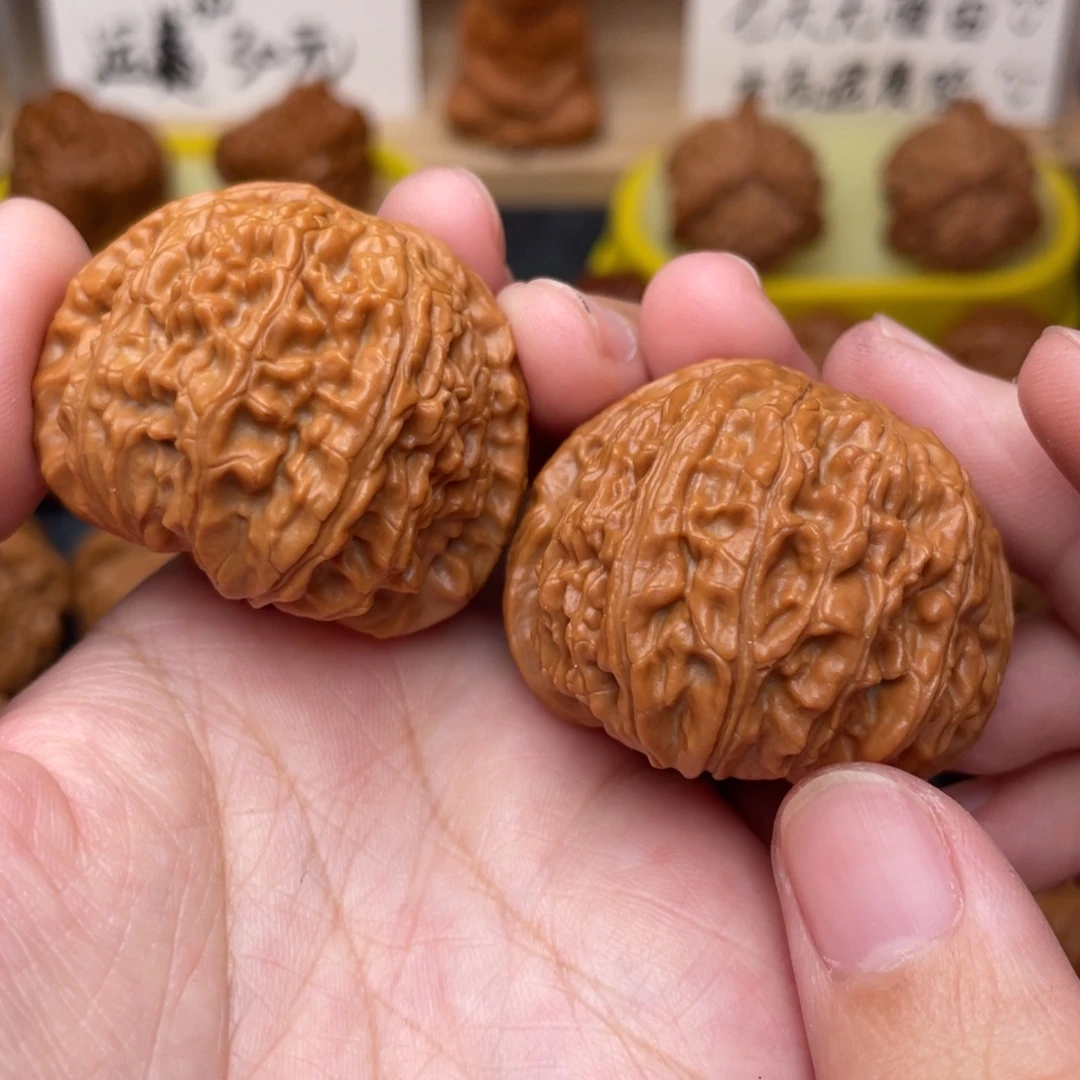 文玩核桃把件狮子40