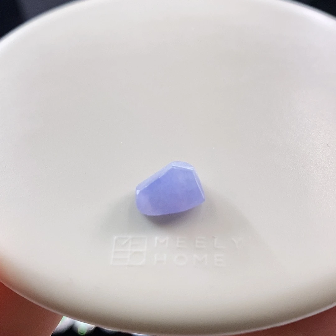 裸石翡翠特价紫随形