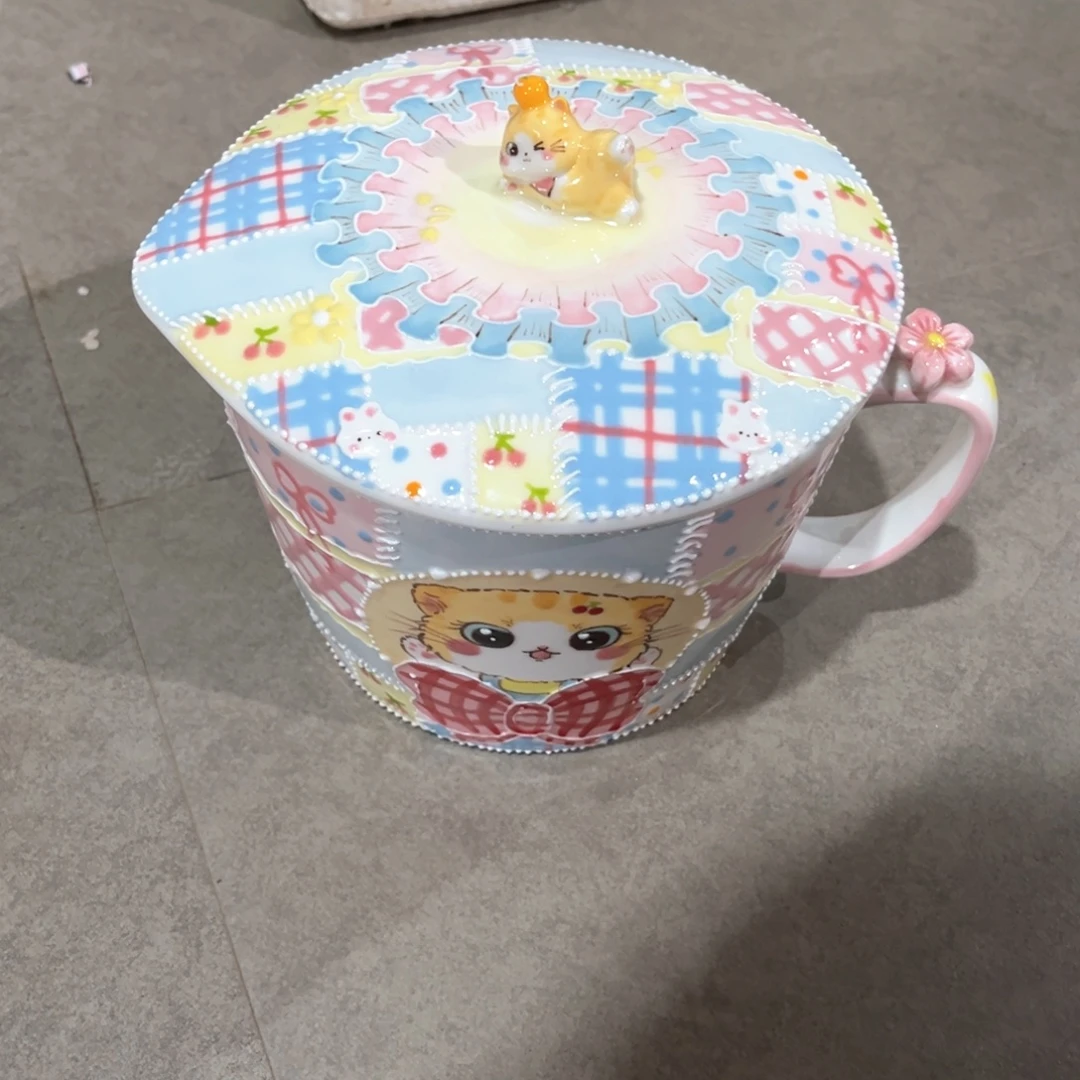品***一瓷片好看好看的面杯