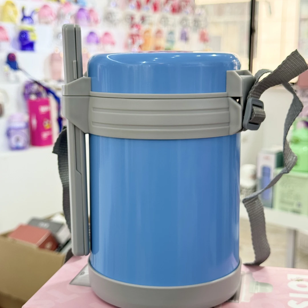 大容量饭盒304不锈钢无缝保温饭桶餐盒保温杯无彩盒1600ml