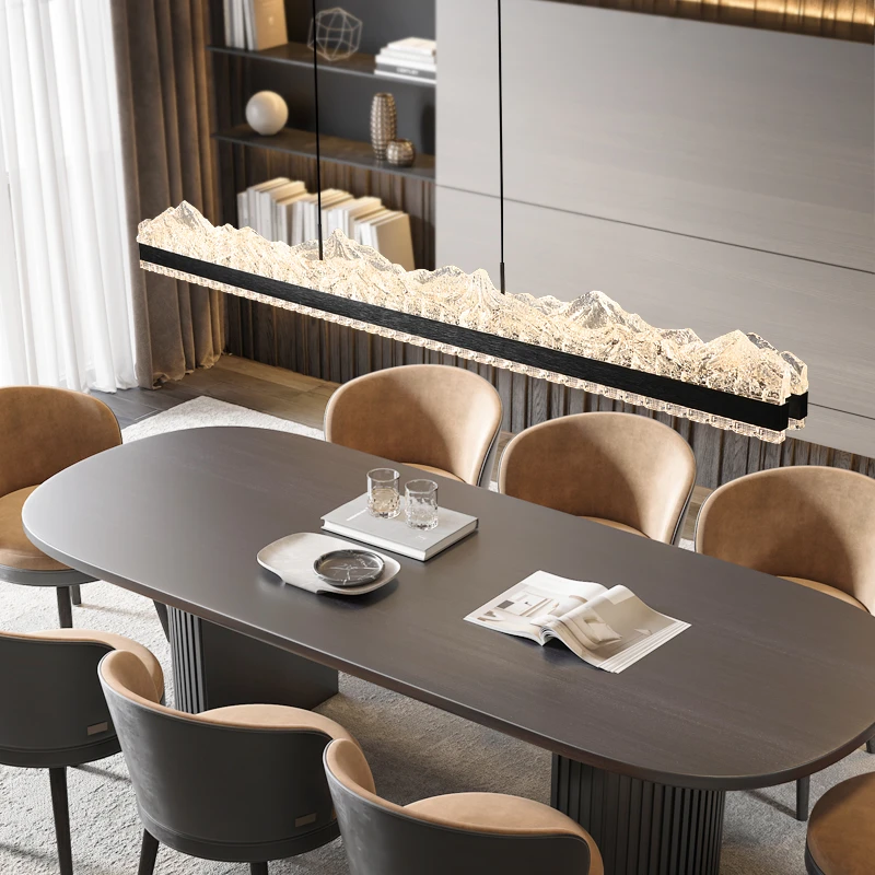 EYPHI/益菲北欧椭圆形原木8人长方形客厅法式田园餐桌吃饭桌极简