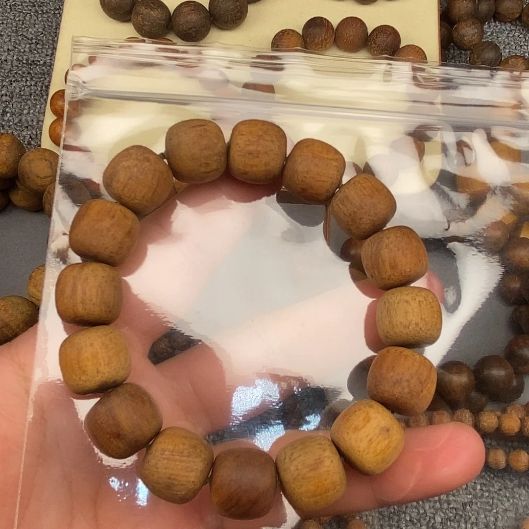 贡木手串/手链印贡红年糕1314