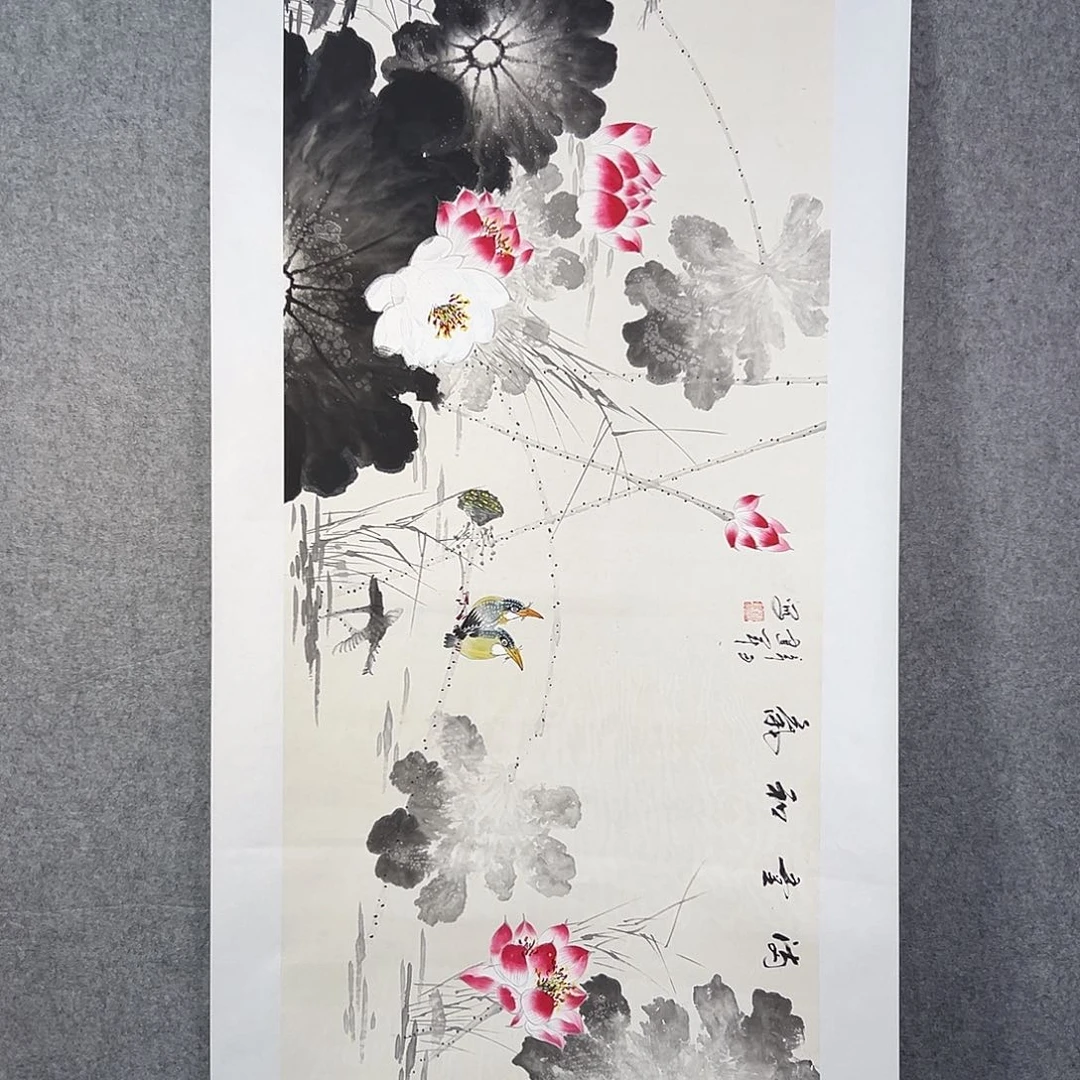 国画878 花鸟在此鸣叫时还要一万