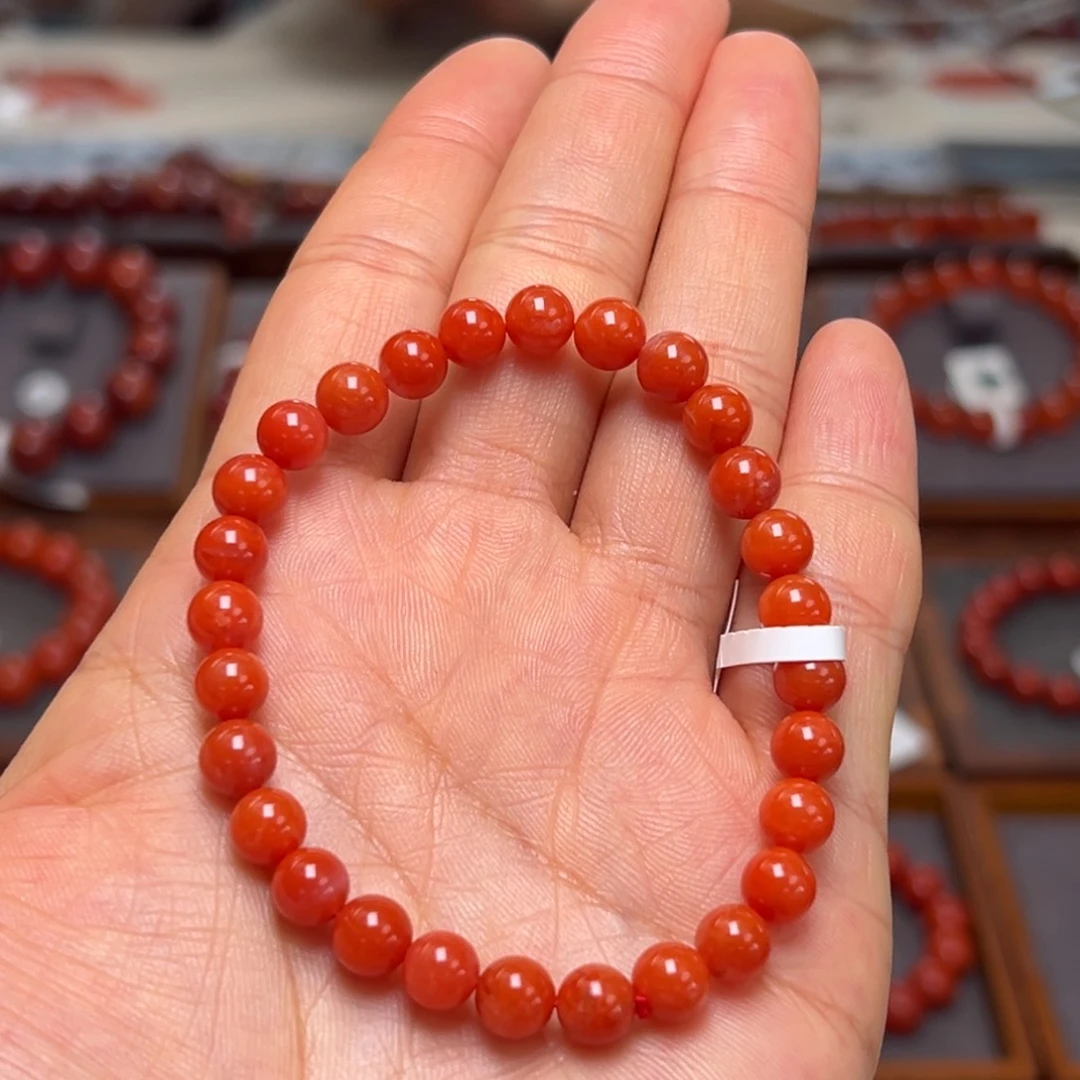 手链未镶嵌南红玛瑙6mm