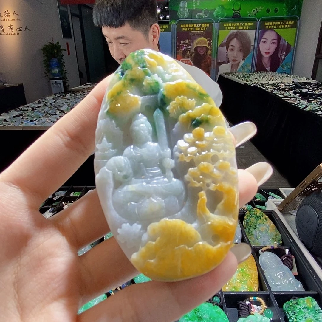 颈饰未镶嵌翡翠翡翠