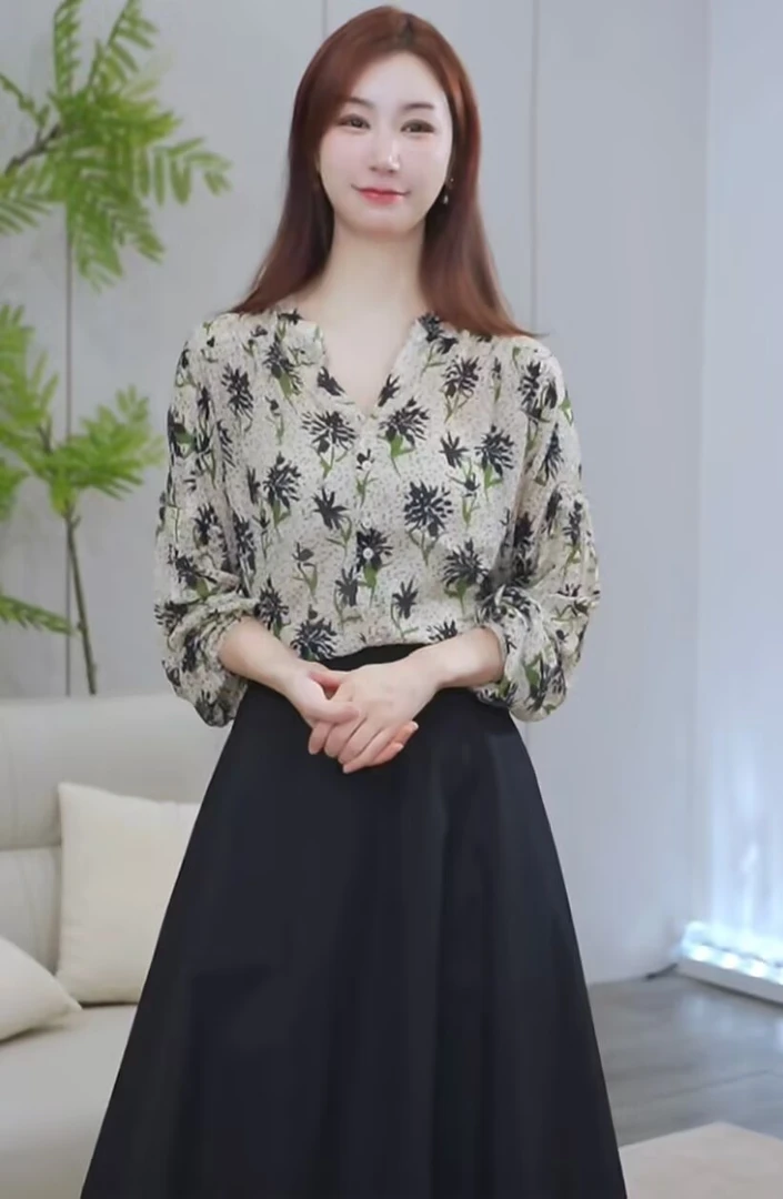 Quality软糯羊毛亲肤竹叶衬衫