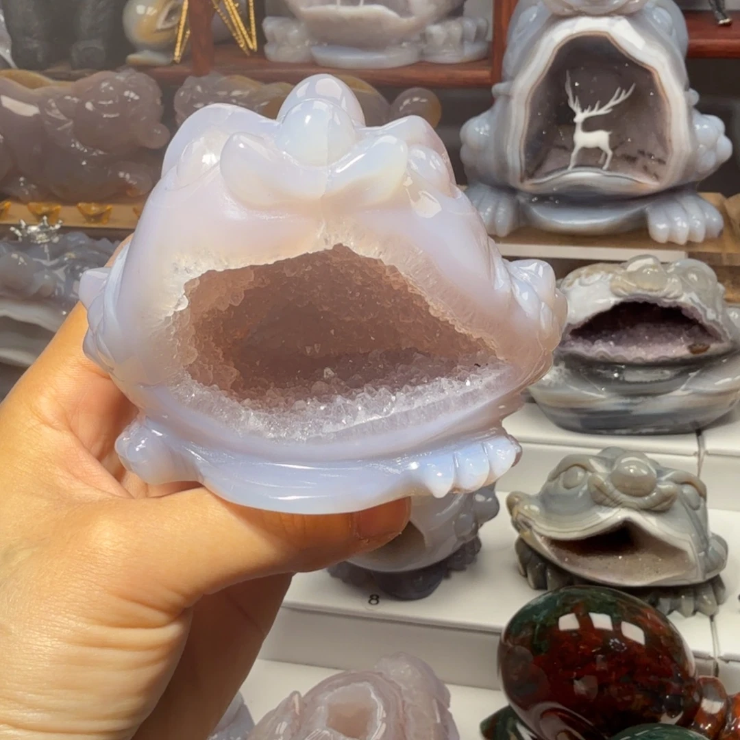 玛瑙/玉髓未镶嵌摆件