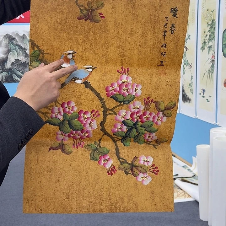 国画手绘国画作品