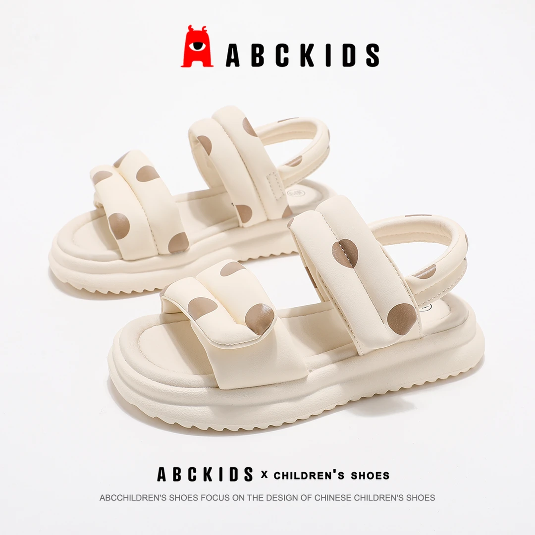 ABCkids童鞋女童夏季新款女凉鞋休闲软底凉鞋防滑SY523603212AX