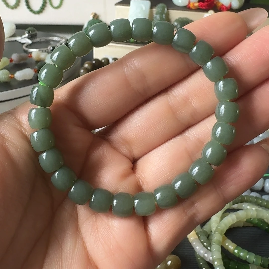 未镶嵌手串和田玉