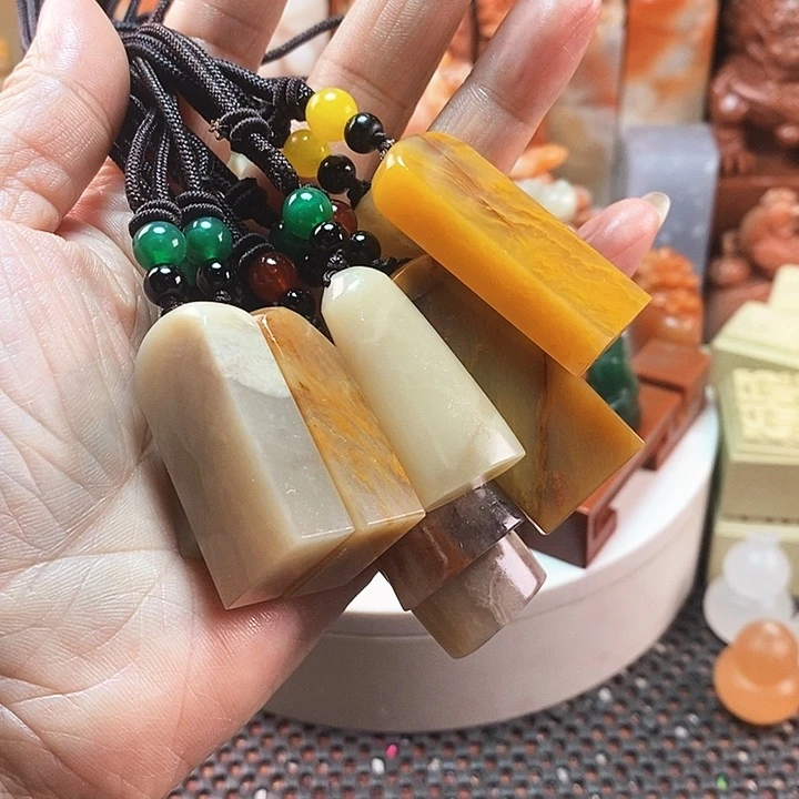 巴林石巴林挂件章