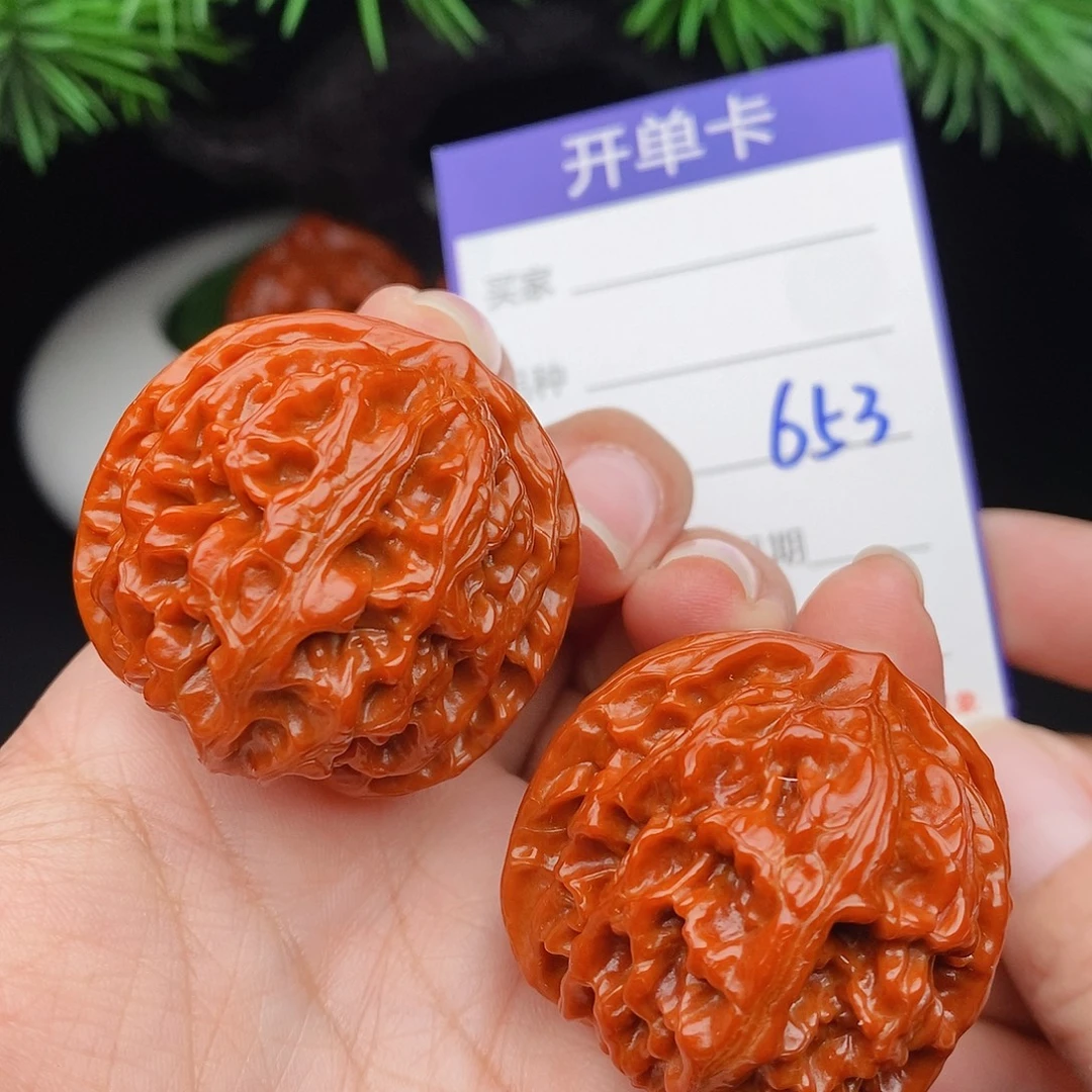 文玩核桃把件38苹果653