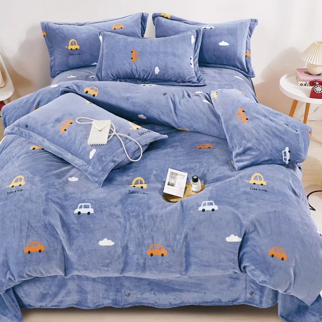 秋冬单面牛奶绒面料下单咨询客服