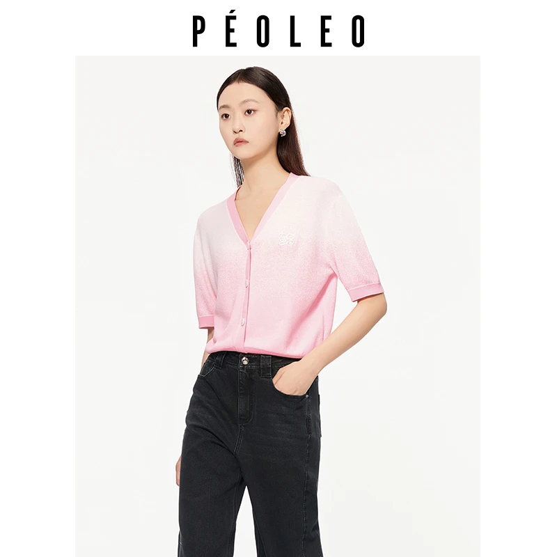 PK3307022飘蕾套头短袖毛衫