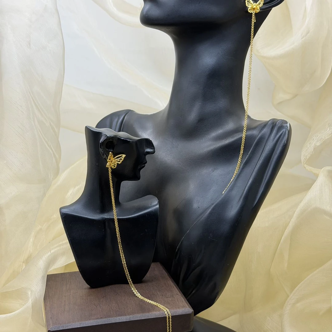 A播 4.60g   足金999 耳饰e