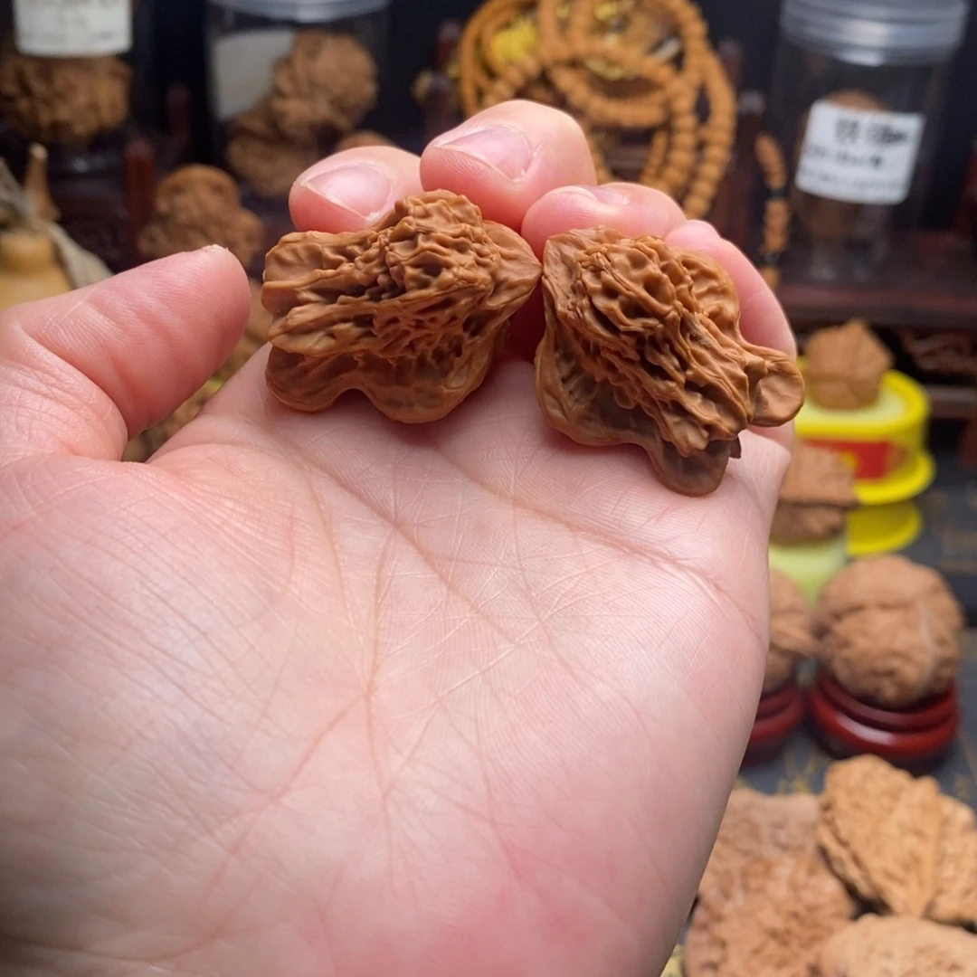 核桃手串/手链盘山小鸟