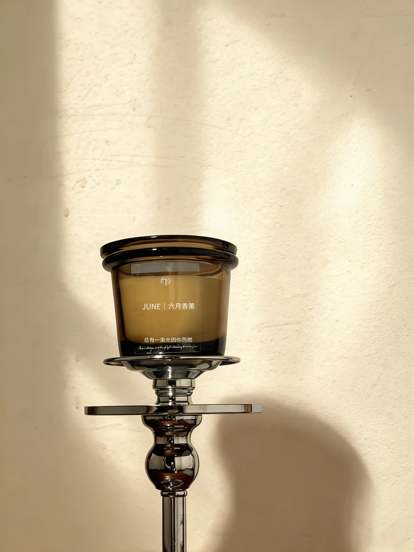 六月香薰丨手工制作香薰蜡烛卧室小众高级香薰氛围感摆件送女友