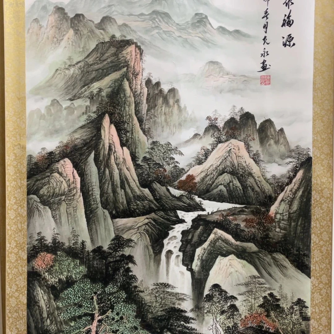 国画老师手笔手绘作品y