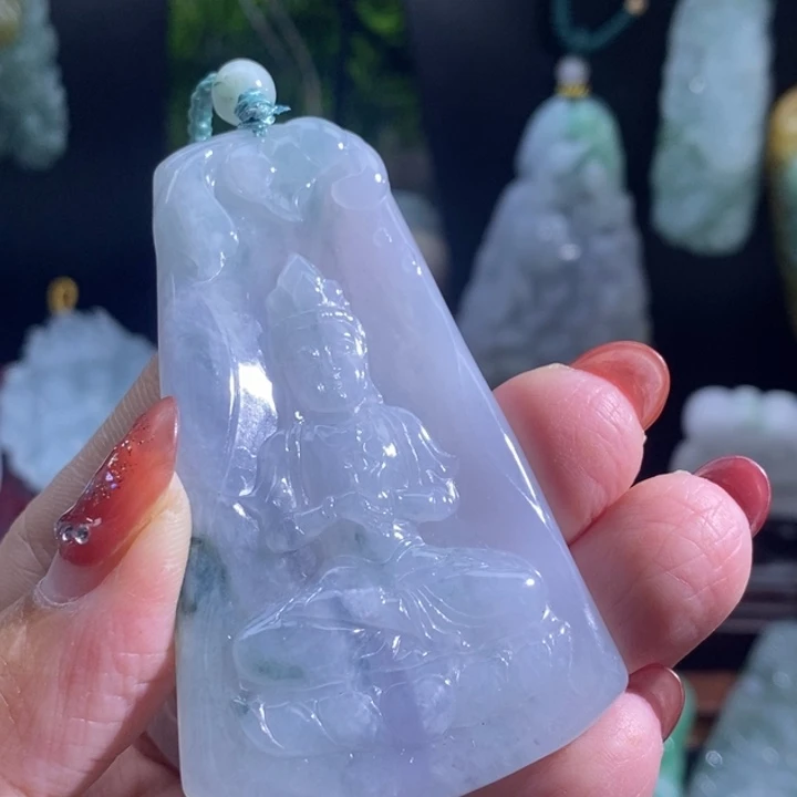 【闪购商品】颈饰未镶嵌翡翠观音