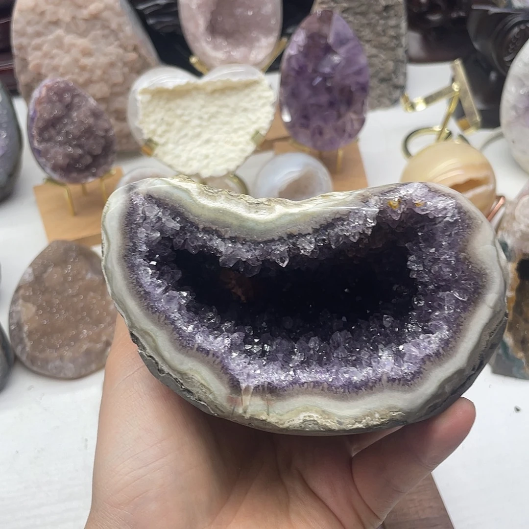 未镶嵌大型摆件（非配饰）紫晶
