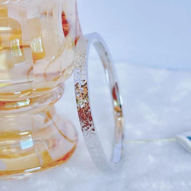 铂金PT950碎冰冰手镯（多样性发一）时尚百搭