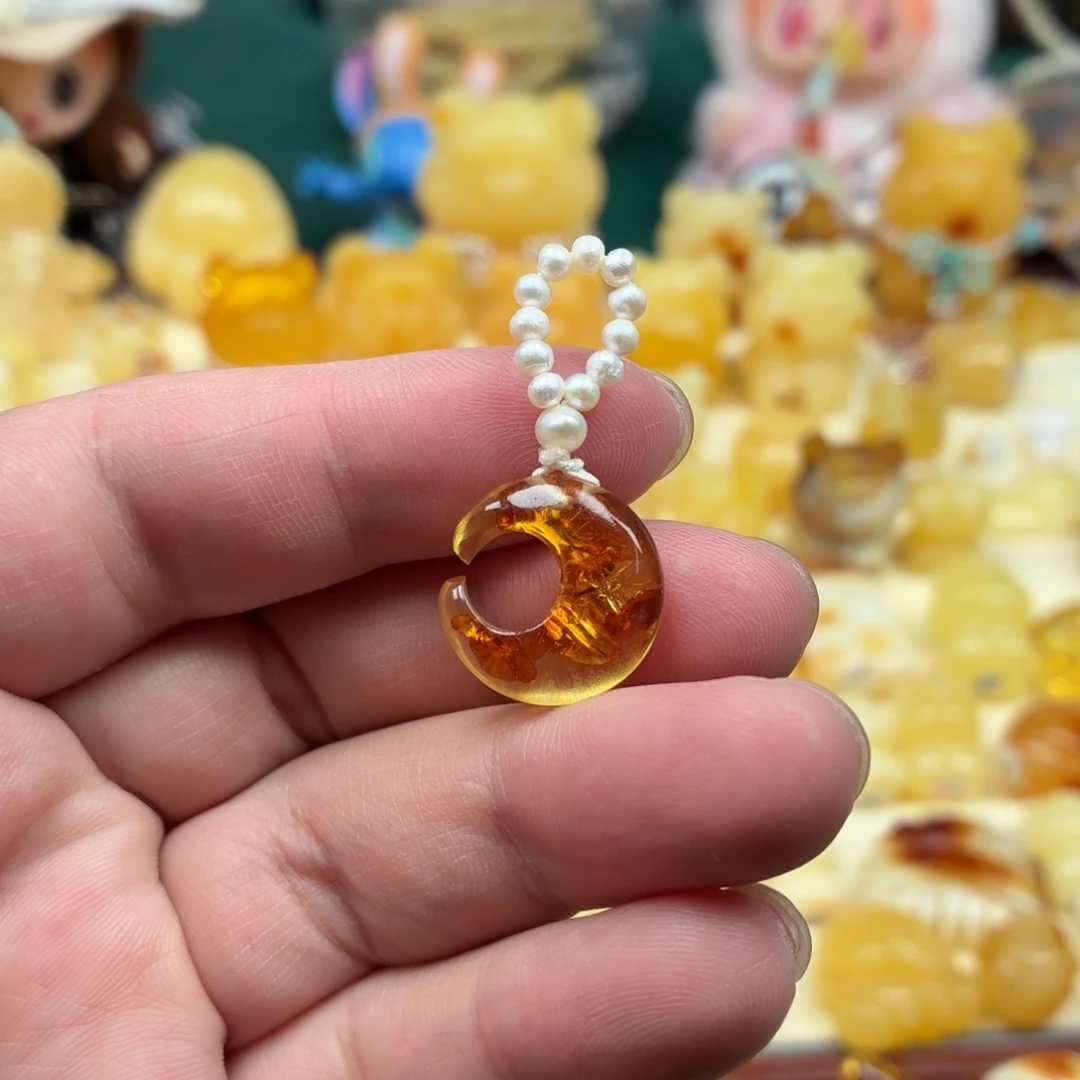 琥珀未镶嵌裸石蜜蜡