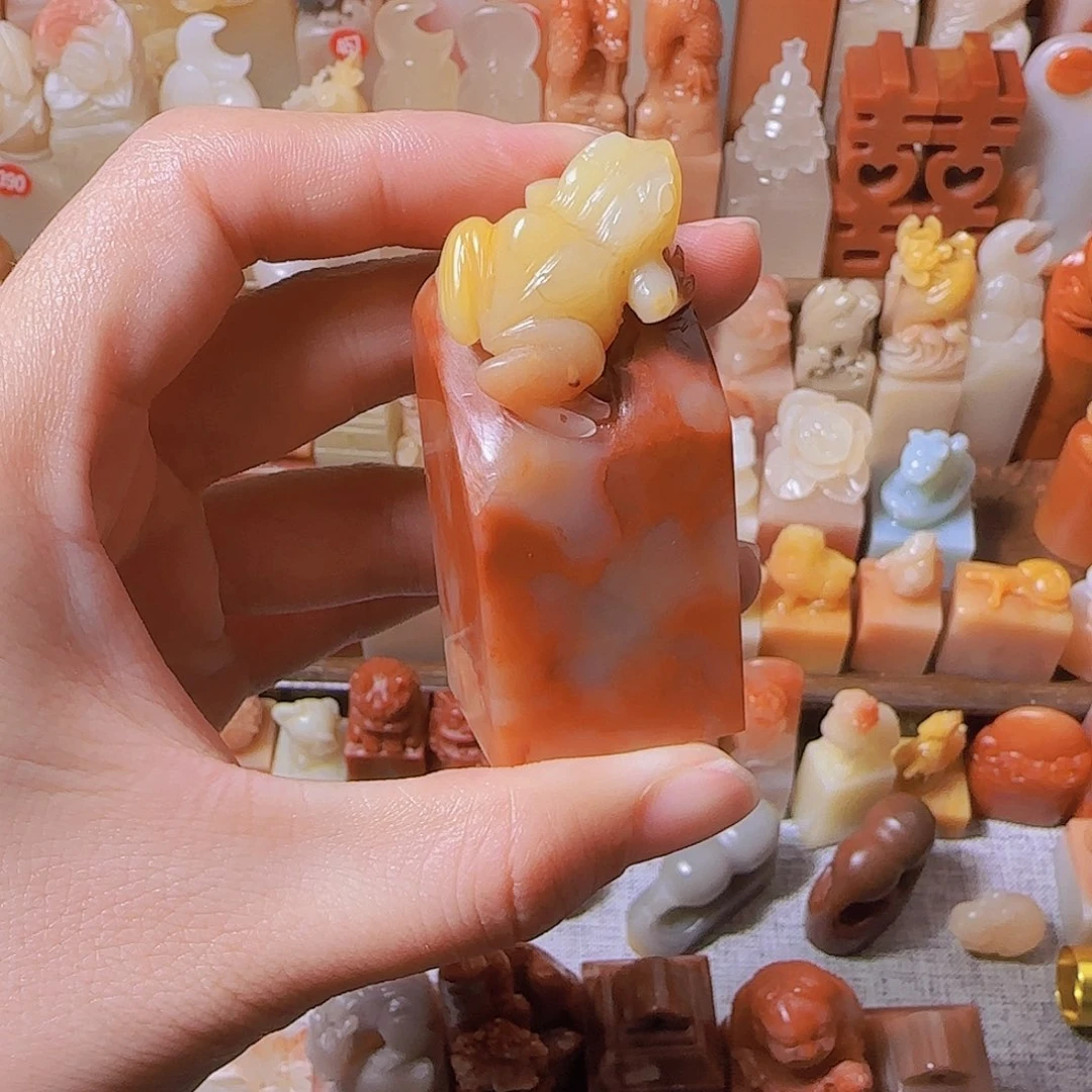 K***9印石寿山石篆刻作品