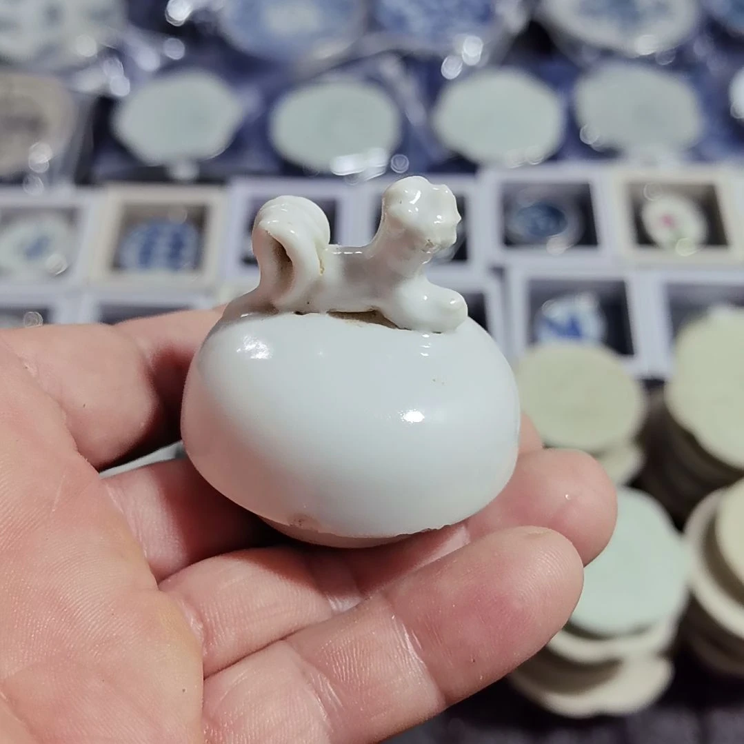 瓷片青花影青杯垫标夲全选