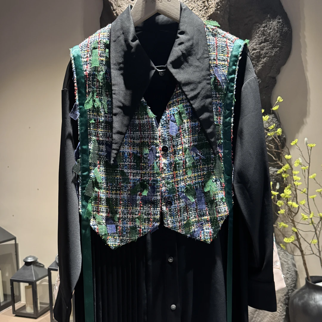 21003小香风连衣裙