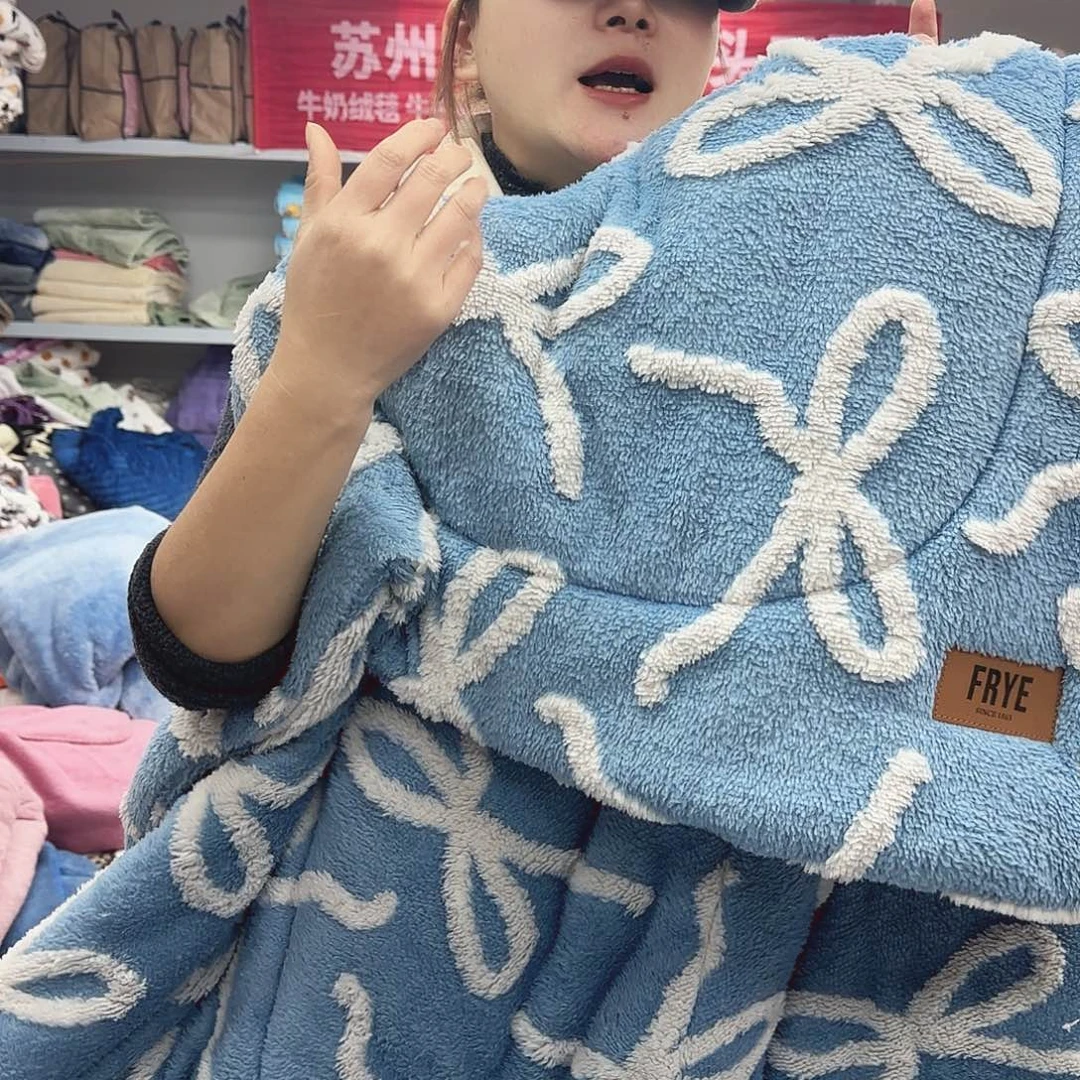 羊驼毛150.200阳离子提花夹棉被