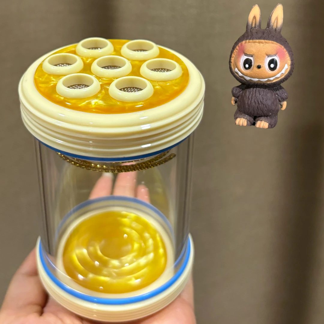 小鱼儿｜65口径密胺鎏金蝈蝈罐