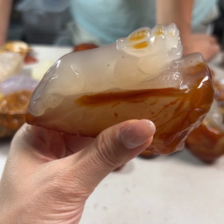 玛瑙/玉髓吊坠(不含链)未镶嵌