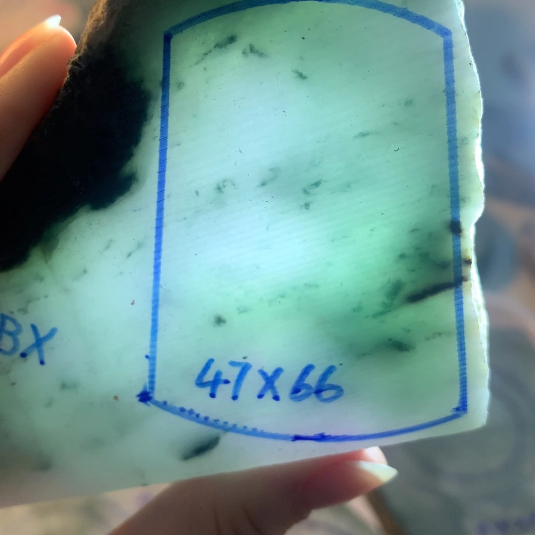 翡翠散珠翡翠手镯