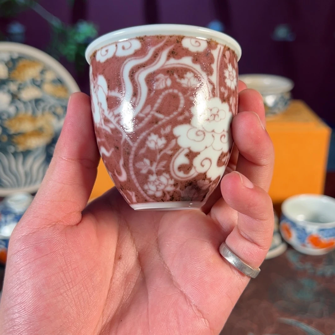 杯景德镇手绘陶瓷