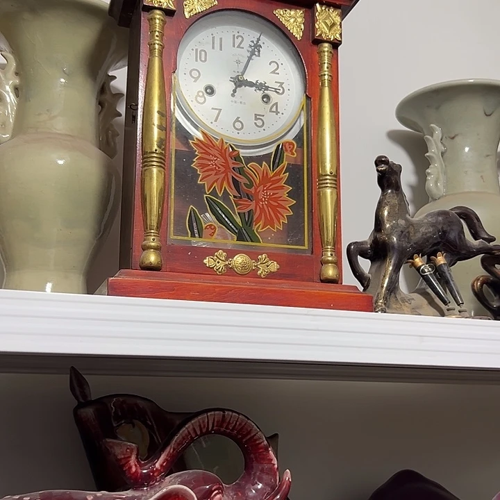 瞭***方瓷片陶瓷制品摆件