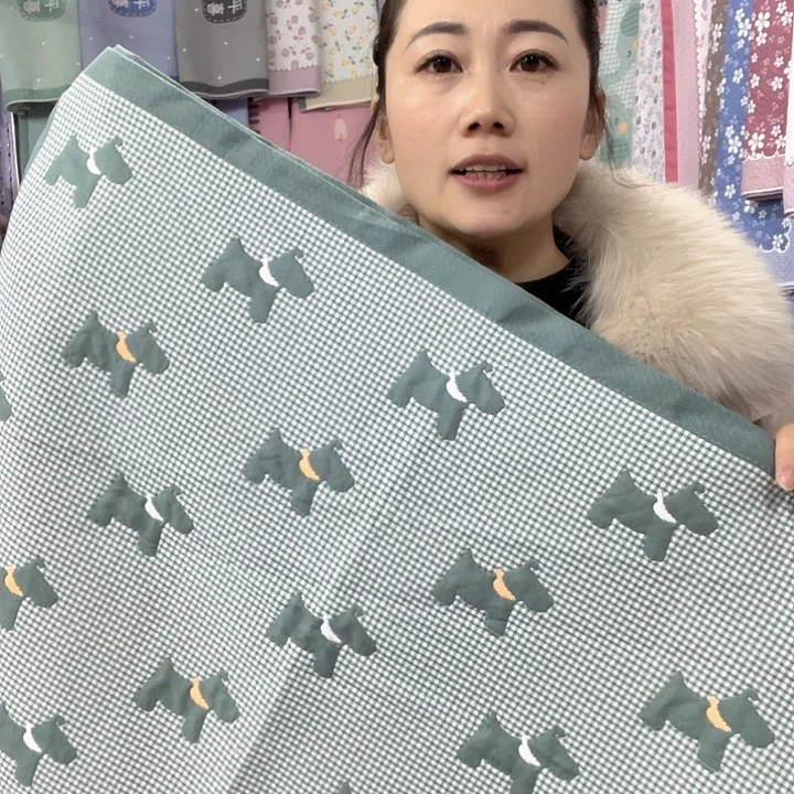 棉处理特价绿色小狗