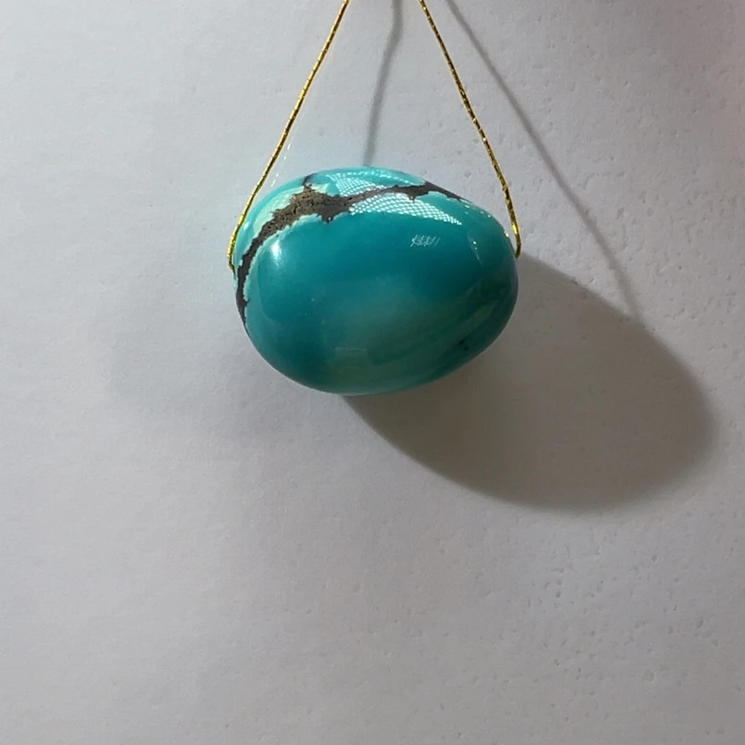 绿松石未镶嵌挂件