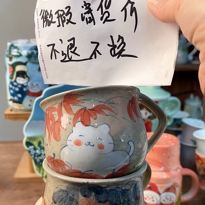 陶景德镇釉下手绘陶瓷