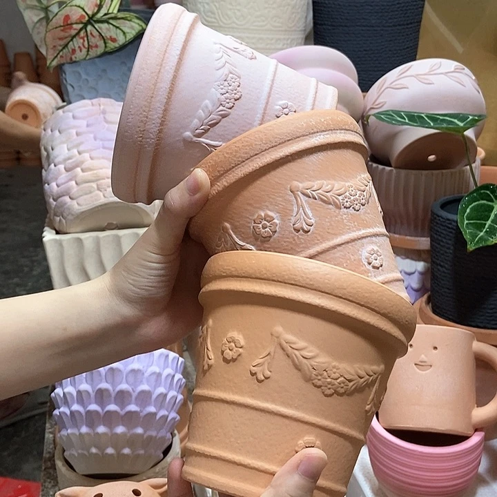 13×12 麦穗花盆 混搭3个装