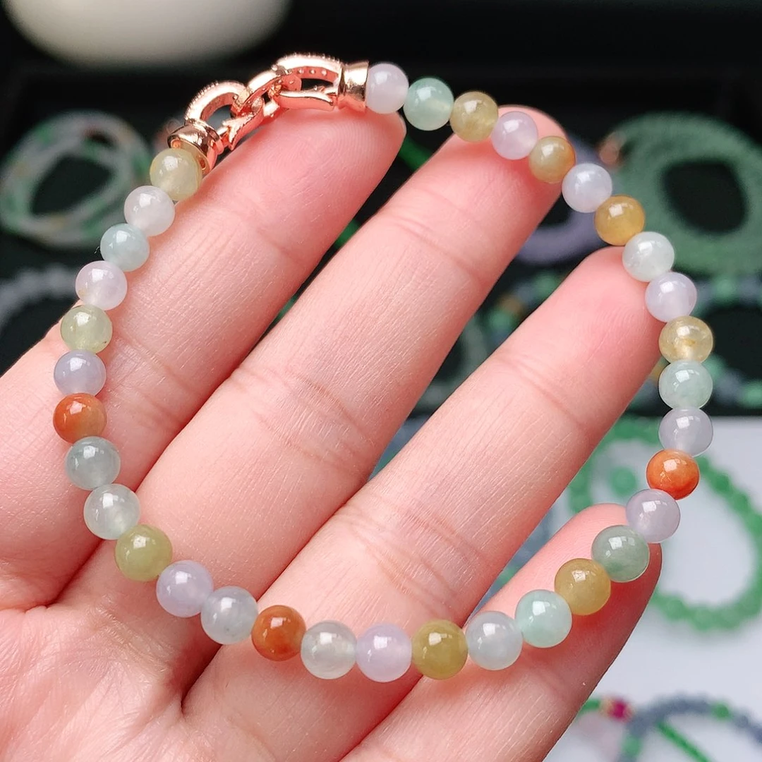 翡翠手链未镶嵌翡翠