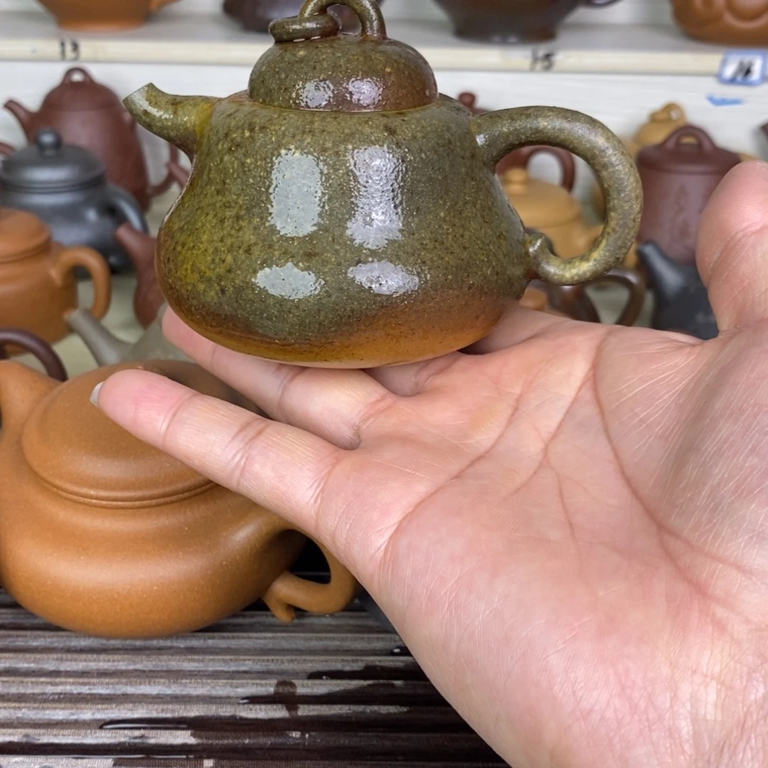 茶壶紫砂柴烧葫芦200cc