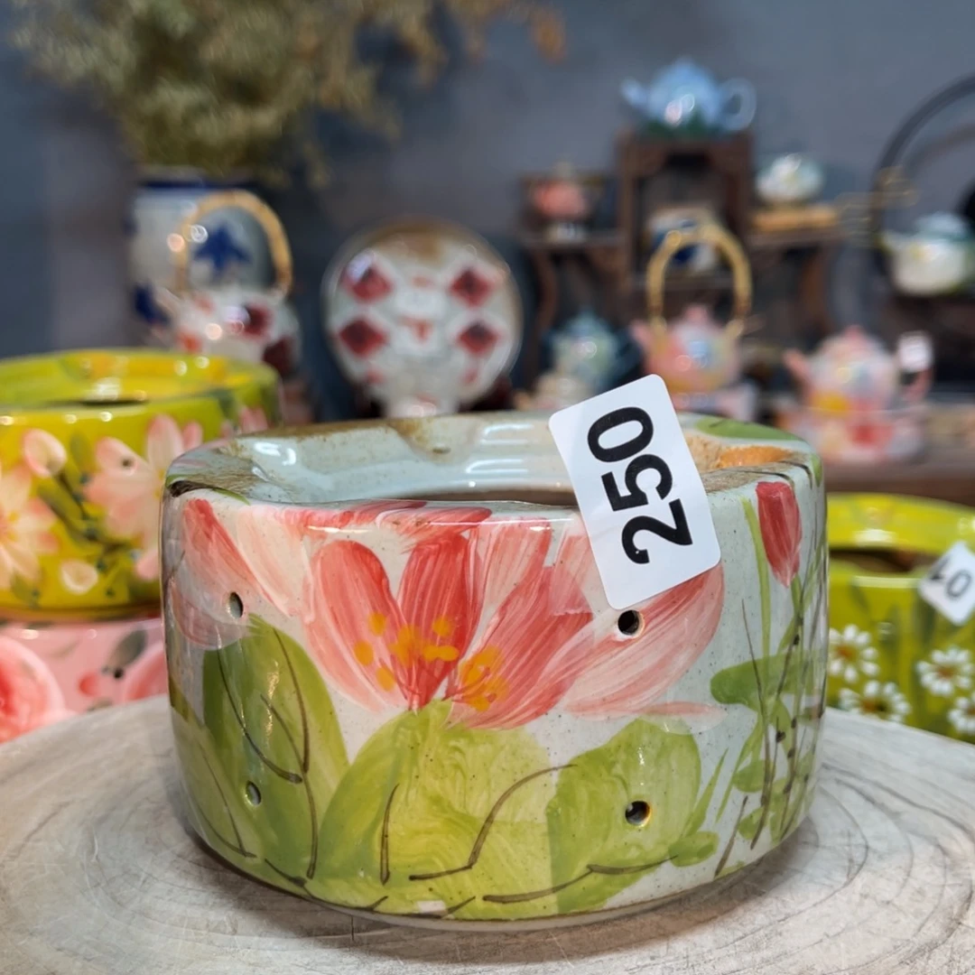 杯素浅陶瓷手工手绘