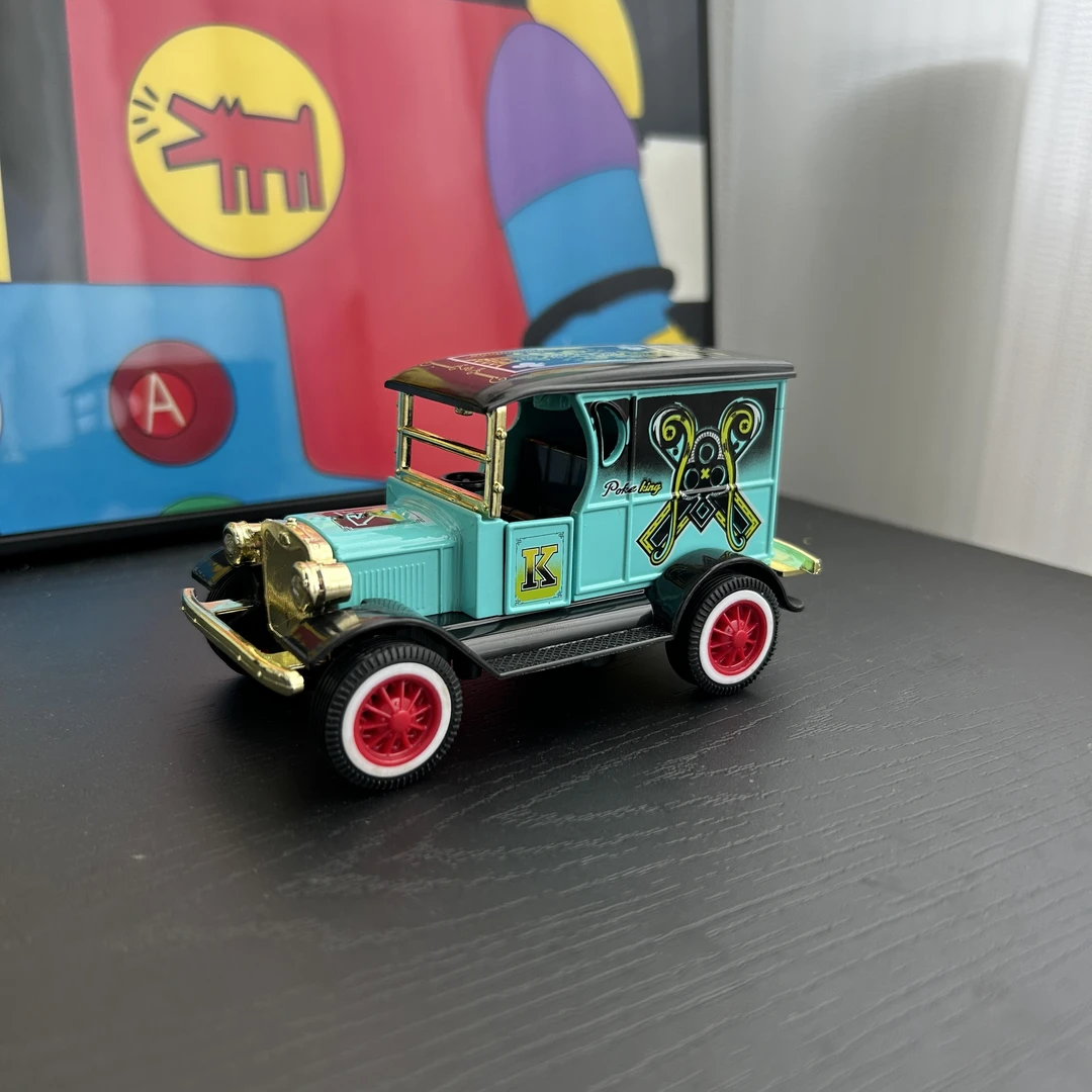 合金声光复古老爷车带回力模型车