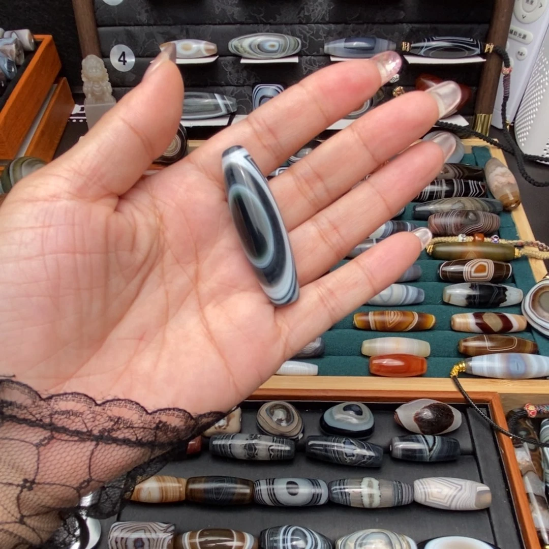 合金颈饰玛瑙/玉髓E***"