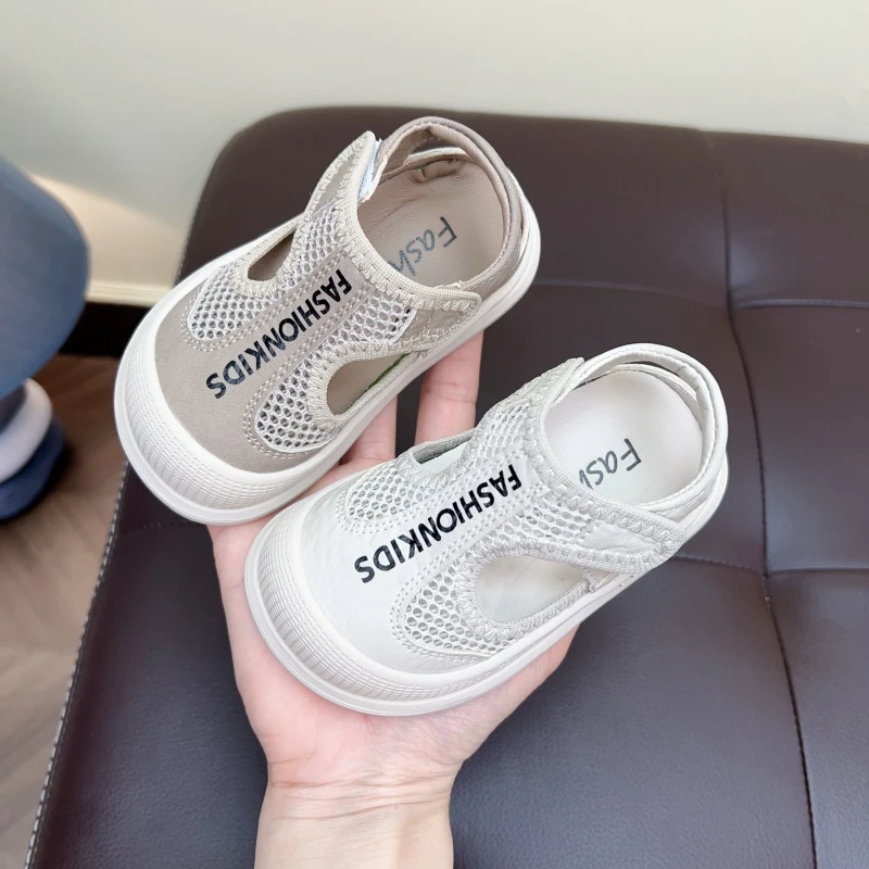 男童宝宝凉鞋包头学步鞋子夏天运动机能鞋小童婴幼儿沙滩1-2-3岁