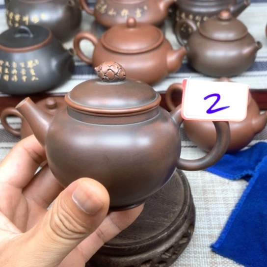 壶 微微 松果壶150毫升 黑古铜色